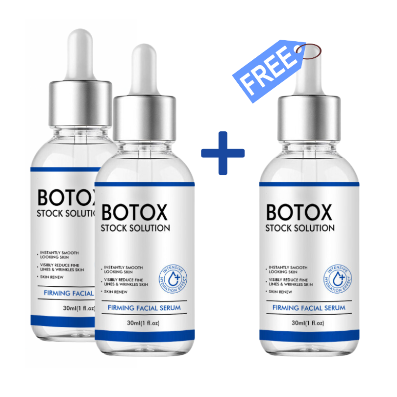 2 Flaskor + 1 GRATIS Botox Solution (3 TOTAL)