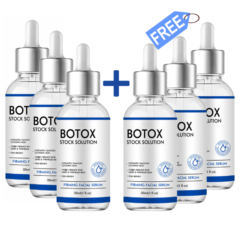 3 Flaskor + 3 GRATIS Botox Solution (6 TOTAL)