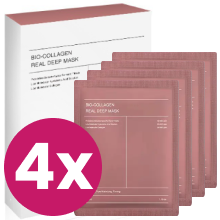 4 Boxar - Djup Bio-Kollagenmask - 16 Masker (12 + 4 GRATIS)